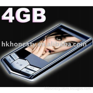 4GB  MP4 player FM RADIO VIDEO FLASH PLAYER
